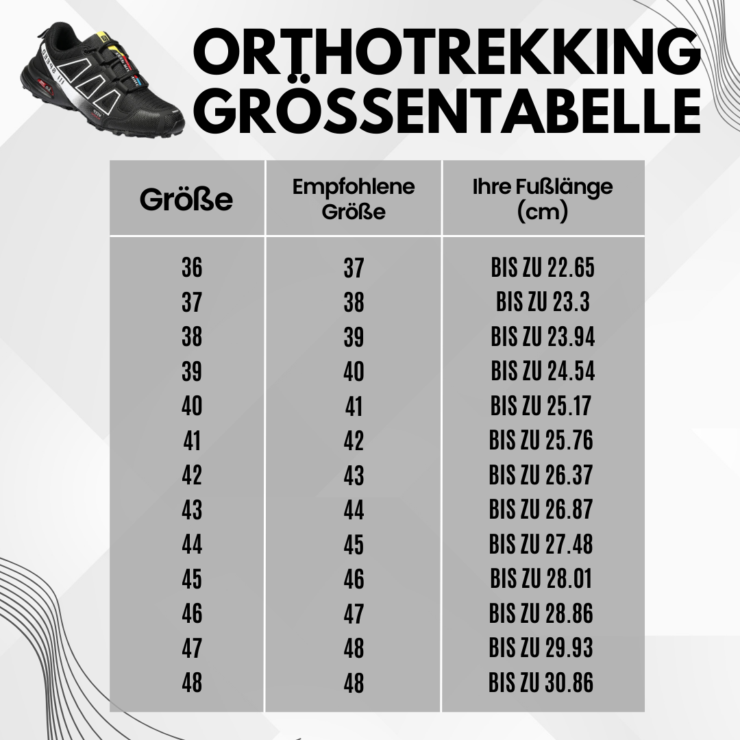 OrthoTrekking - ergonomischer Schuh