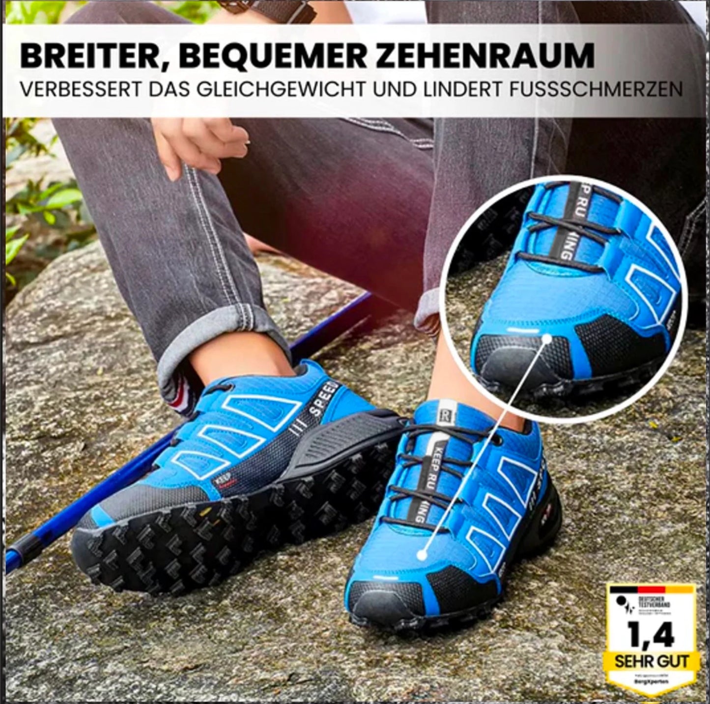OrthoTrekking - ergonomischer Schuh