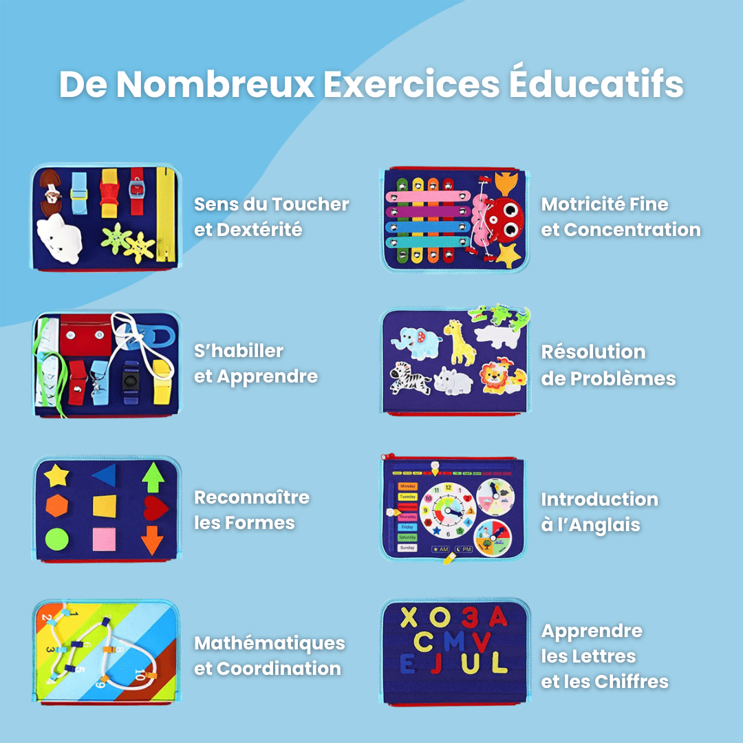 Cahier d’activités Montessori