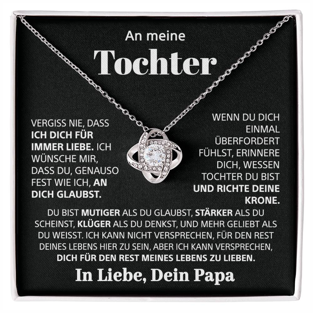 An meine Tochter – „Ich glaube an dich“-Liebesknotenkette