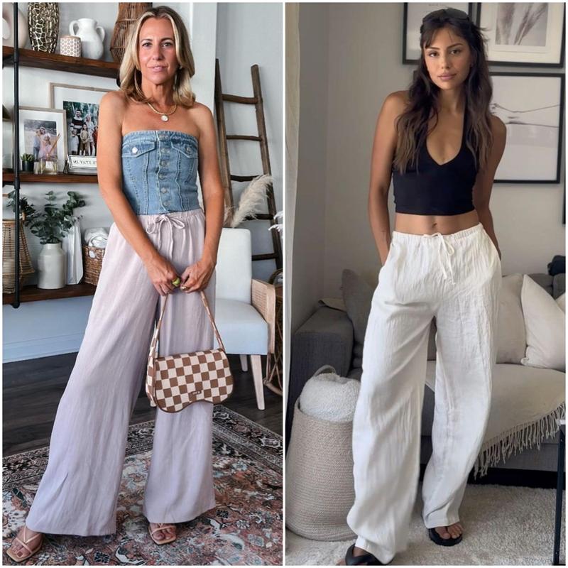 Pantalon Lin -  Ultra Confort - Top Vente 2025 ☀️