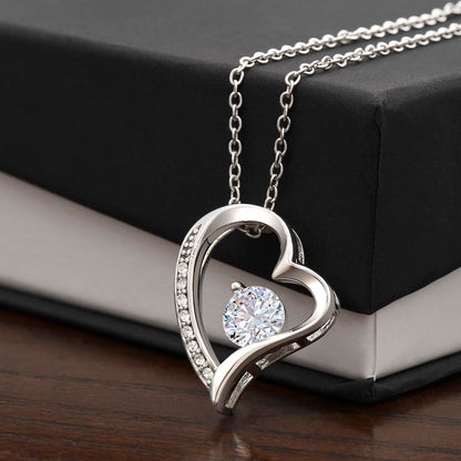 Collier coffret cadeau "À ma fille, je ne suis pas le papa parfait"