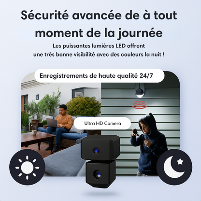SafeCam Pro™ | Toujours sécurisé - même sans internet ni électricité