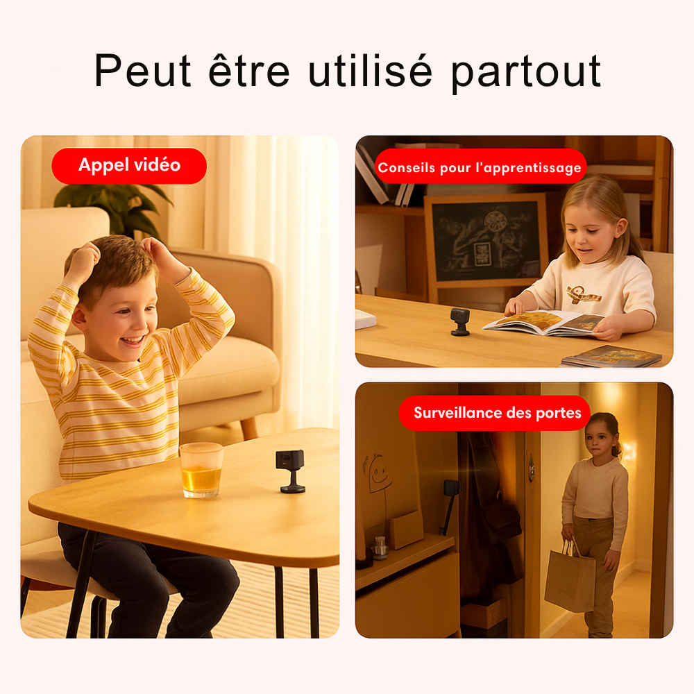 SafeCam Pro™ | Toujours sécurisé - même sans internet ni électricité