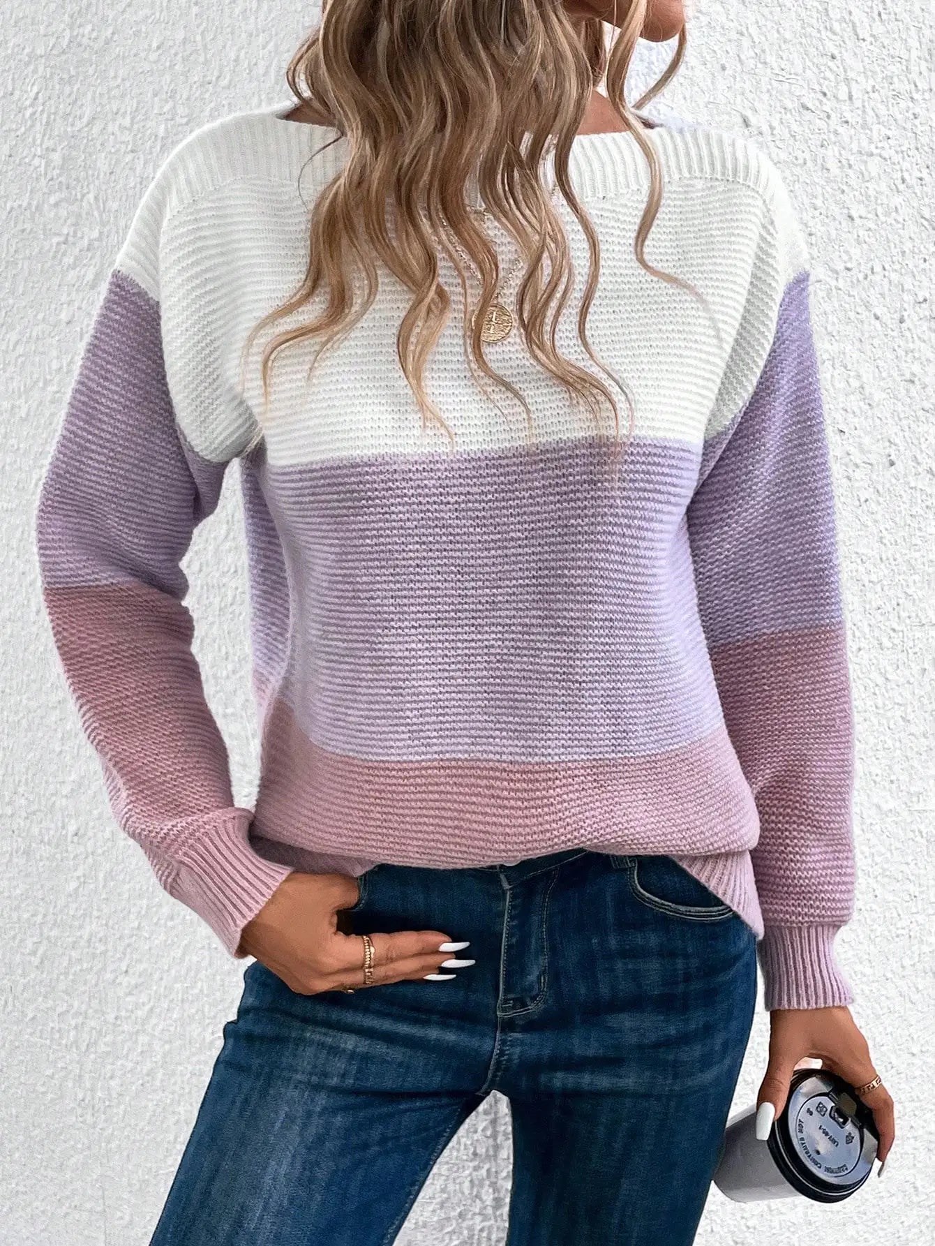 Emma | Elegant Three-color Sweater