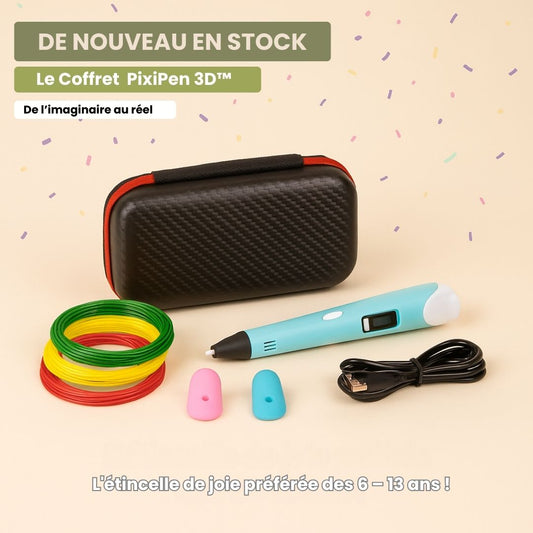 Stylo 3D Enfant PIXIPEN™ – Créez en volume