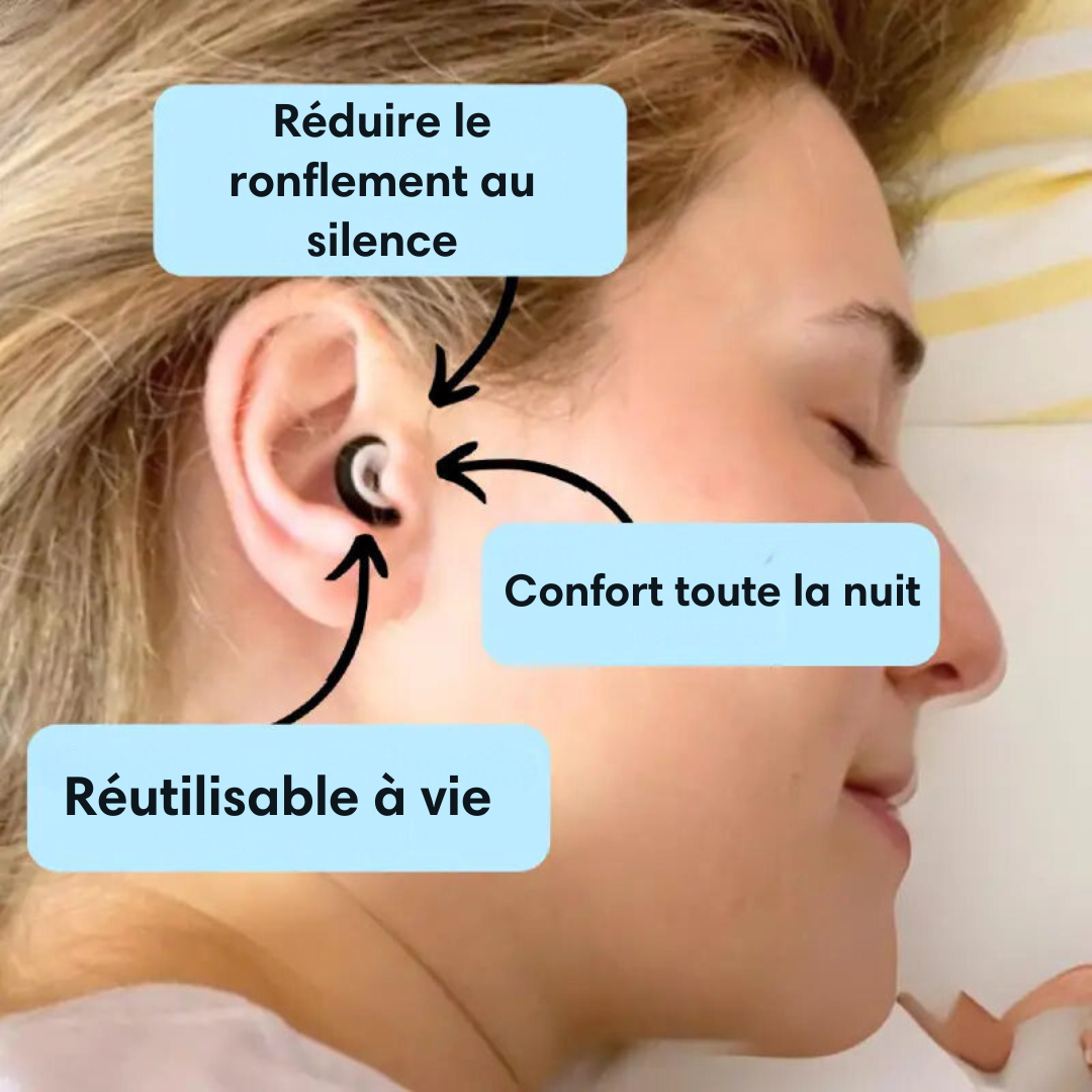 Bouchons d'oreilles Anti-ronflements