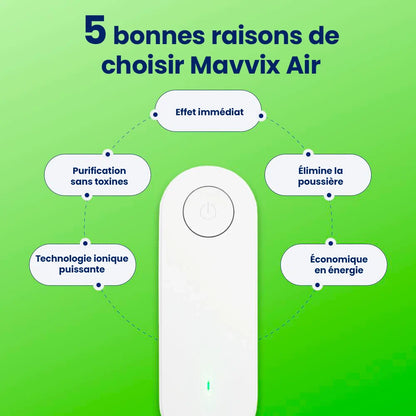 Purificateur d'air ionique⎟ Mavvix Air