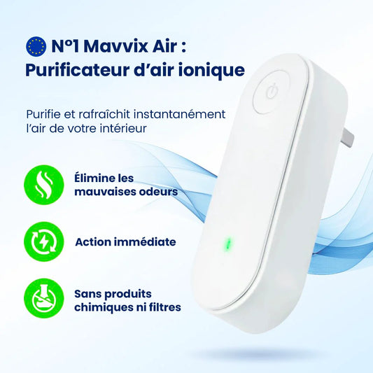 Purificateur d'air ionique⎟ Mavvix Air