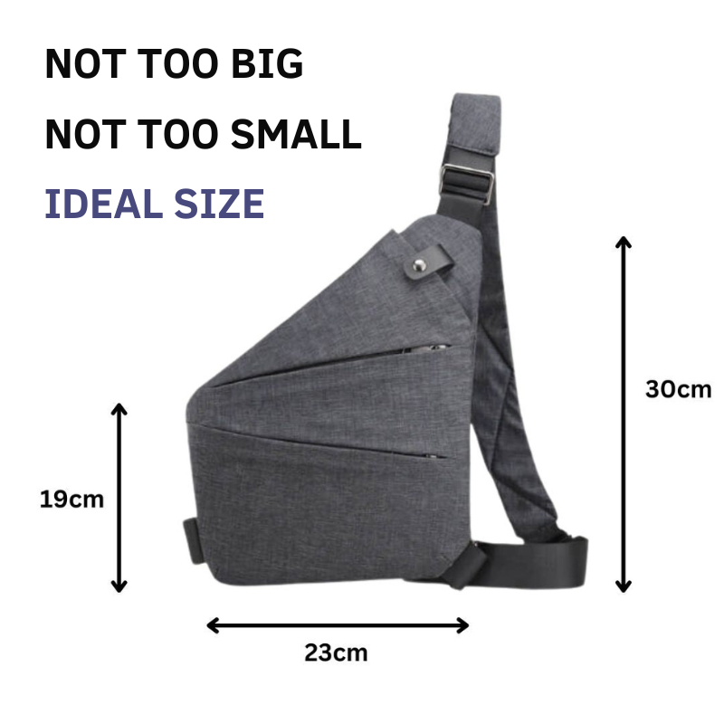 Anti-theft shoulder bag