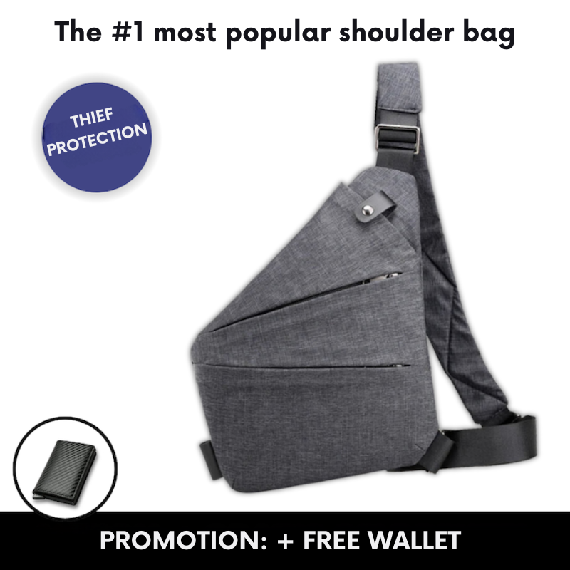 Anti-theft shoulder bag