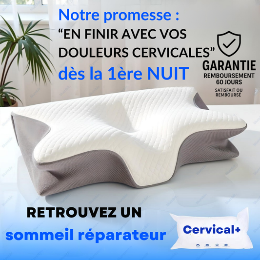 Oreiller Ergonomique Cervical+