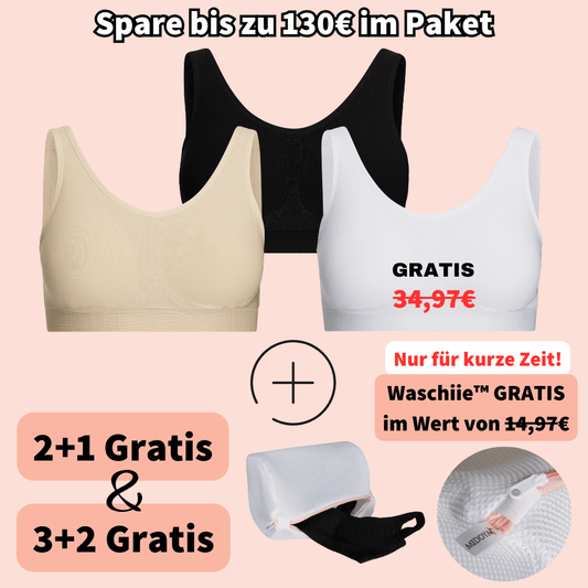 Sparpaket Braziie™ inkl. Waschiie™ - Spare bis zu 130.- im Paket