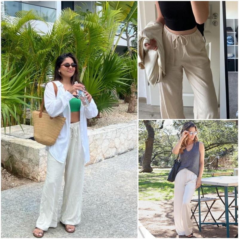 Pantalon Lin -  Ultra Confort - Top Vente 2025 ☀️