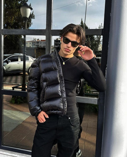 MATTEO | 100% Entenfedern-Pufferjacke