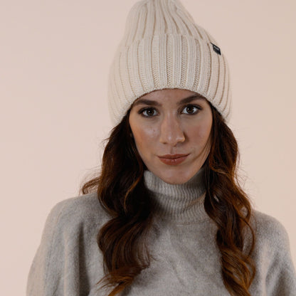 Bonnet d'hiver pour femme 100% soie