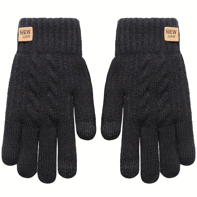 Taktile Winterhandschuhe mit warmem Futter