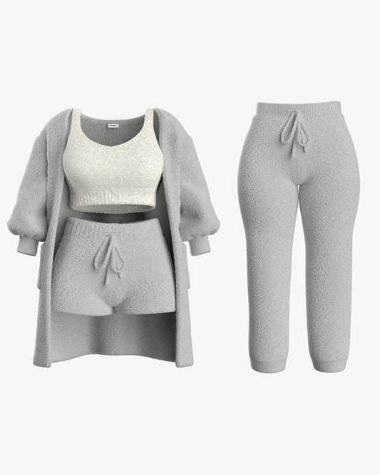 Ensemble Cozy En Tricot Douillet